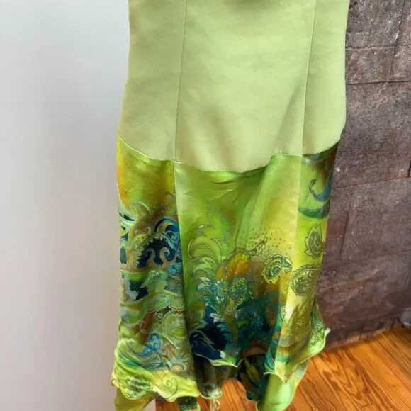 RARE Vintage Claudia Cooper Midi Dress - Sz XXS - Picture 7 of 8